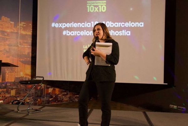 Priscila Guerrero en acción