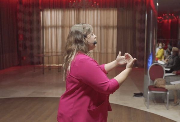 Priscila Guerrero en acción