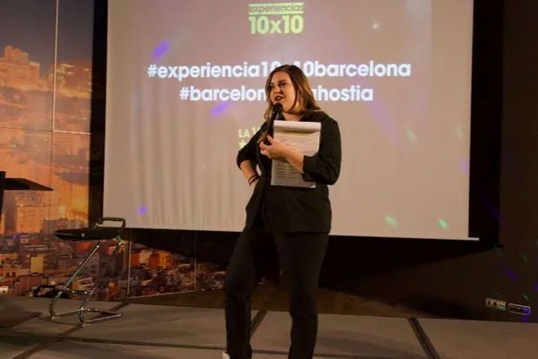 Priscila Guerrero en acción